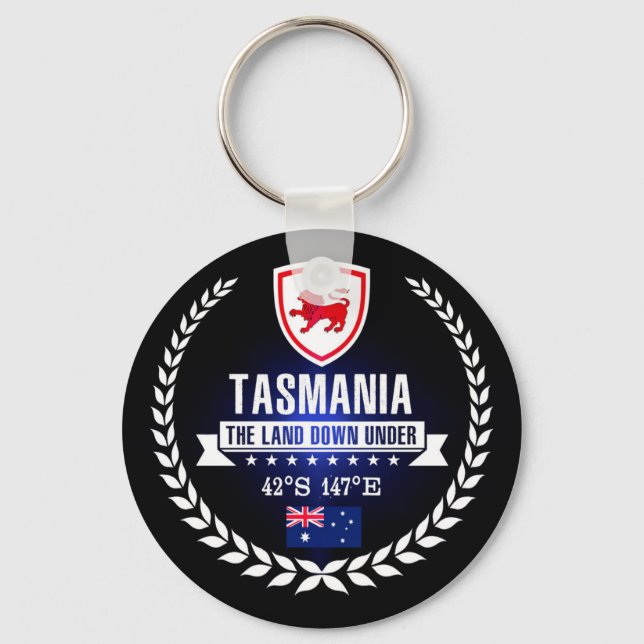 Tasmania Key Ring (Front)