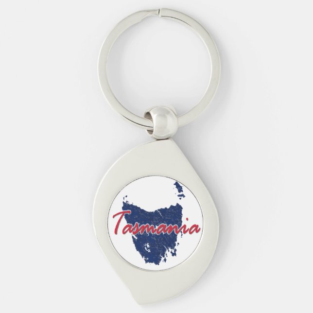 Tasmania Key Ring (Front)