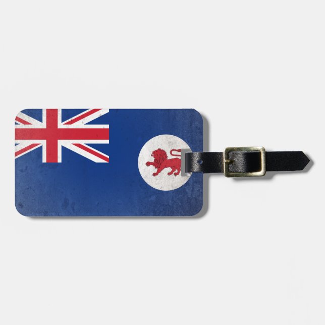 Tasmania Luggage Tag (Front Horizontal)
