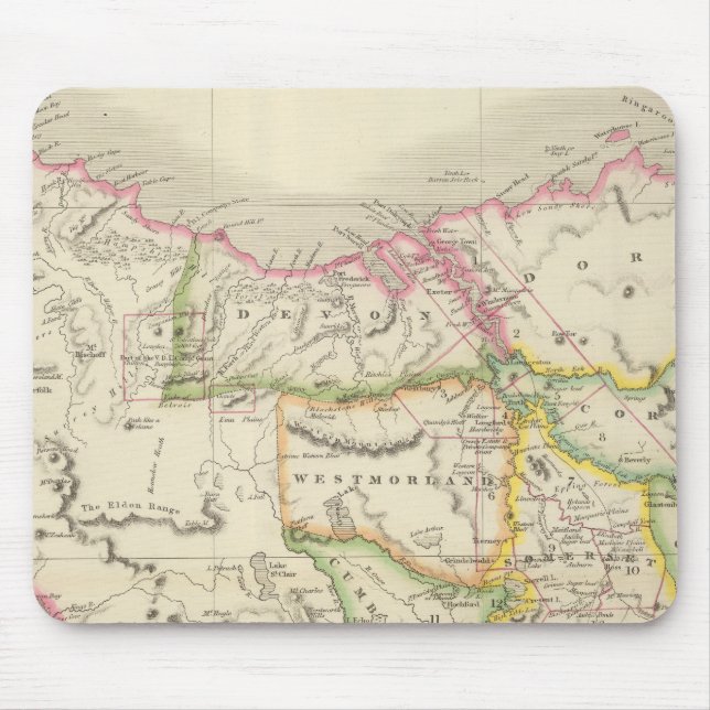 Tasmania Mouse Mat (Front)