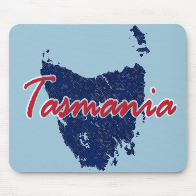 Tasmania Mouse Mat (Front)