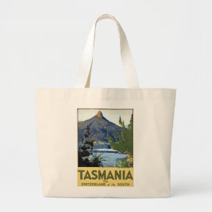 Tasmania ~ Switzerland of the South Large Tote Bag