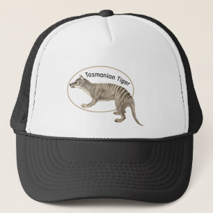Tasmania Tiger Animal of Australia Trucker Hat