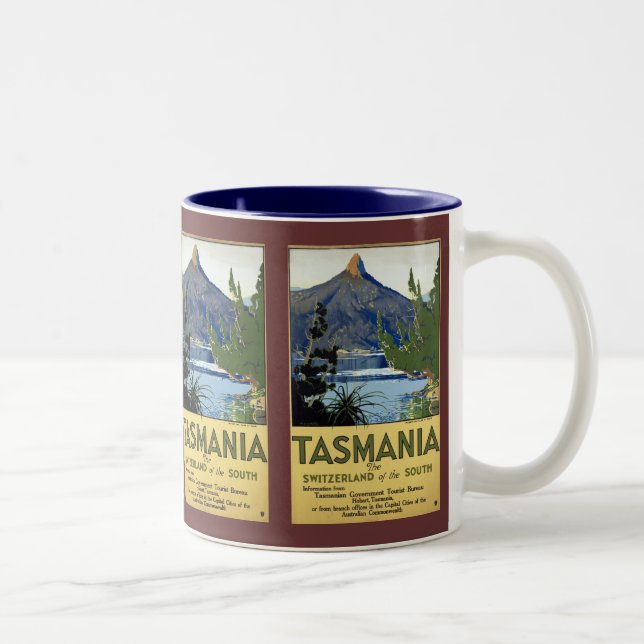 Tasmania Two-Tone Coffee Mug (Right)