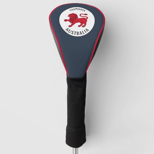 Tasmanian Badge (Australia) Golf Head Cover (Front)