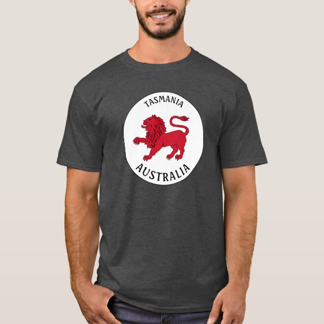 Tasmanian Badge (Australia) T-Shirt (Front)