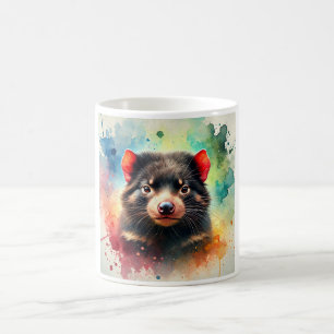 Tasmanian Devil 160724AREF259 - Watercolor Coffee Mug