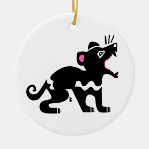 Tasmanian devil Ceramic Ornament