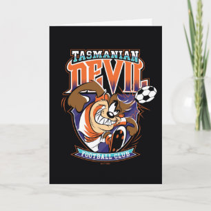 Tasmanian Devil Football Club Badge Card