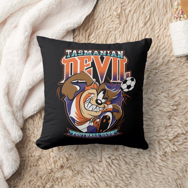 Tasmanian Devil Football Club Badge Cushion (Blanket)