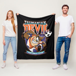 Tasmanian Devil Football Club Badge Fleece Blanket