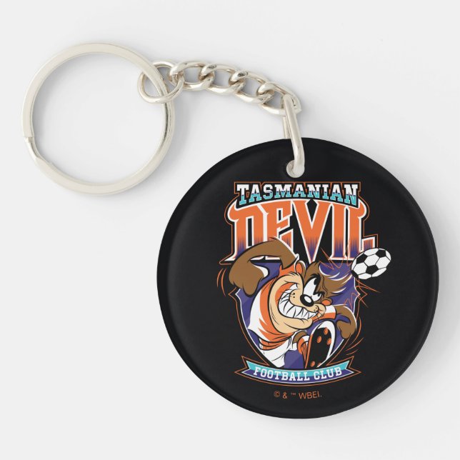 Tasmanian Devil Football Club Badge Key Ring (Front)