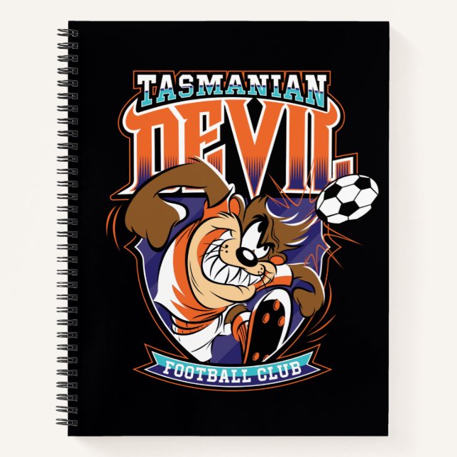 Tasmanian Devil Football Club Badge Notebook (Front)