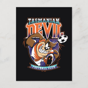 Tasmanian Devil Football Club Badge Postcard