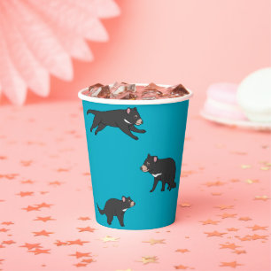 Tasmanian Devil Paper Cups