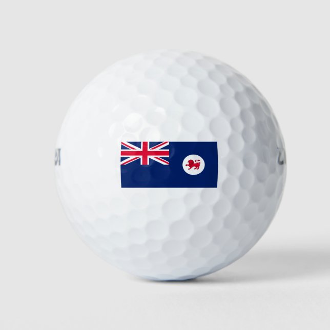 Tasmanian Flag (Tasmania) (Australian State) Golf Balls (Front)