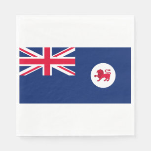 Tasmanian Flag (Tasmania) (Australian State) Napkin