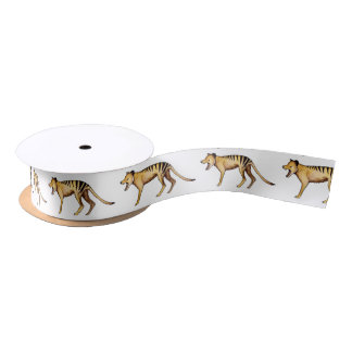 Tasmanian tiger, Thylacine Satin Ribbon