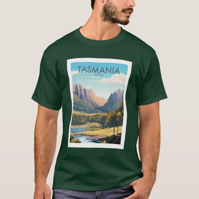 TASMANIARAVEL ART gift T-Shirt (Front)