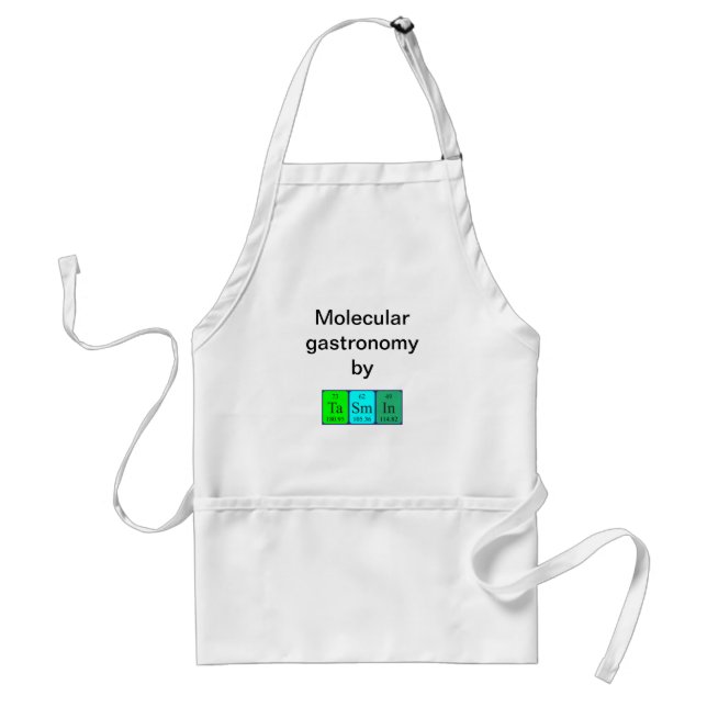 Tasmin periodic table name apron (Front)