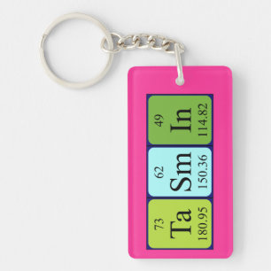 Tasmin periodic table name keyring