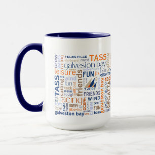 TASS Sailing Words Coffee Mug