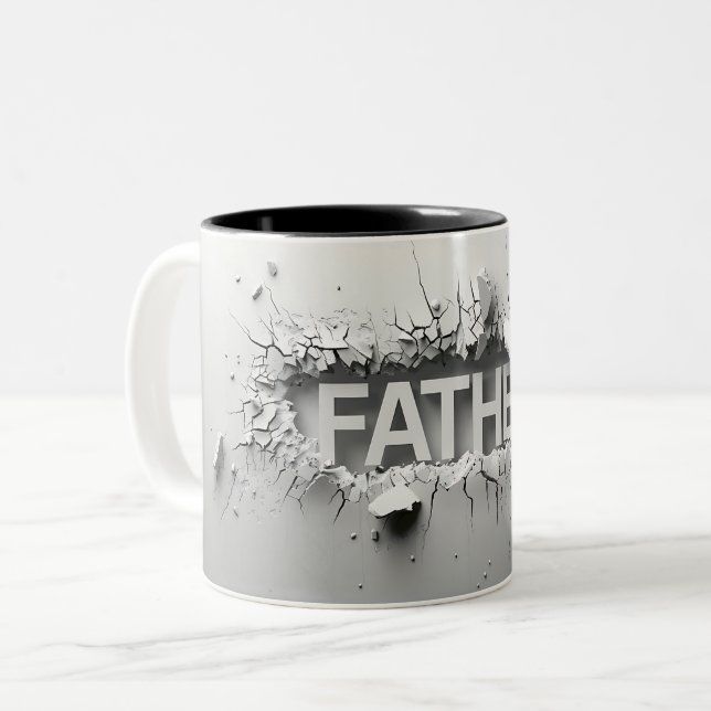 Tasse 2 Couleurs Father Two-Tone Coffee Mug (Front Left)
