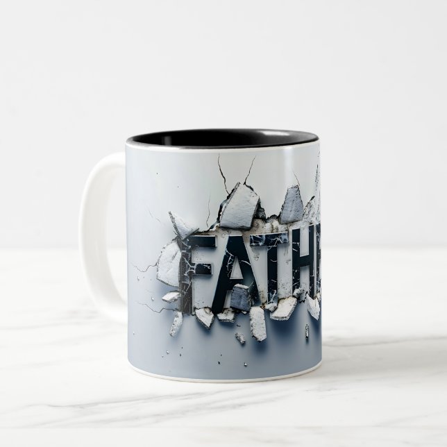 Tasse 2 Couleurs Father Two-Tone Coffee Mug (Front Left)