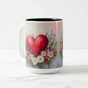 Tasse 2 Couleurs Personalized Valentine Coffee Mug