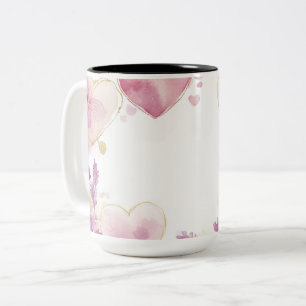 Tasse 2 Couleurs Personalized Valentine Coffee Mug