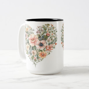 Tasse 2 Couleurs Personalized Valentine Coffee Mug