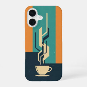 Tasse à Café Géométrique iPhone 16 Case