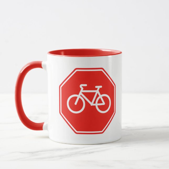 Tasse Bike Stop Mug (Left)