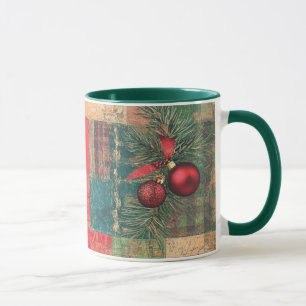 Tasse Christmas Collage Junk Journal Var02 Mug