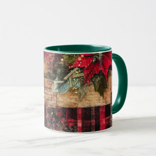 Tasse Christmas Collage Junk Journal Var19 Mug