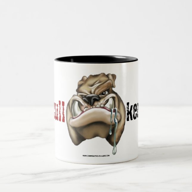 Tasse (cup) Redbull kennels Two-Tone Coffee Mug (Center)