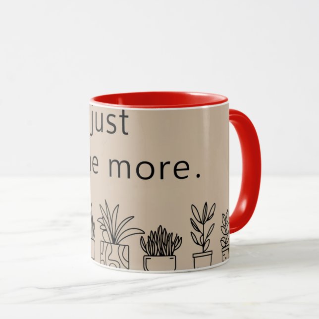 Tasse Life begins in the garden Mug (Front Right)
