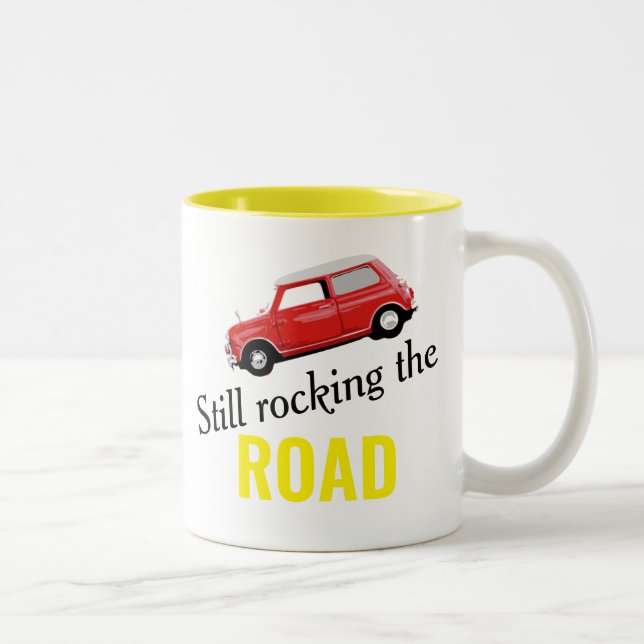TASSE Mini Cooper Two-Tone Coffee Mug (Right)