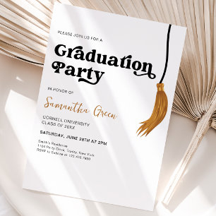 Tassel Graduation Party Invitation