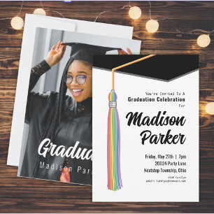 Tassel Graduation Party Invitation