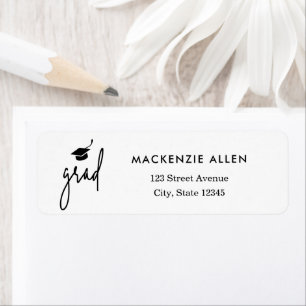 Tassel Hassle Editable Colour Graduation Label
