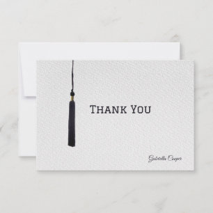 Tassel Thank You Card