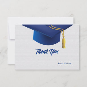 Tassel Worth the Hassle Graduation Thank You Card