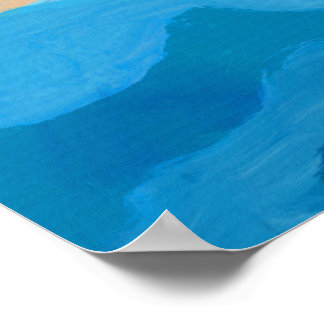 Tassie Bay - Tasmania Coastal Landscape Poster