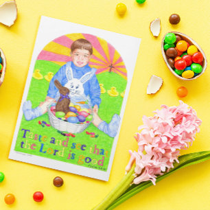 Taste and See Easter Inspirational Postcard