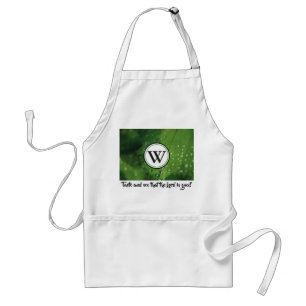 Taste And See Personalised MONOGRAM Psalm 34:8 Standard Apron