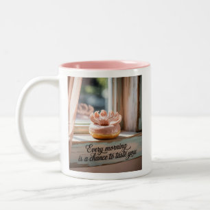 Taste Me Slowly: Every Morning Two-Tone Coffee Mug