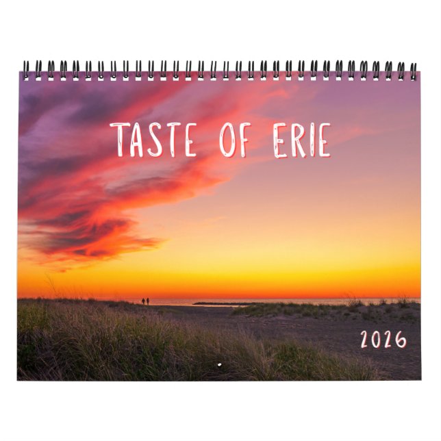 Taste of Erie 2026 Landscape Calendar  (Cover)