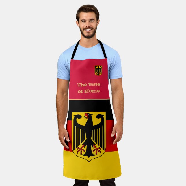 Taste of Home & German Flag, Germany /Cooking Apron (Worn)