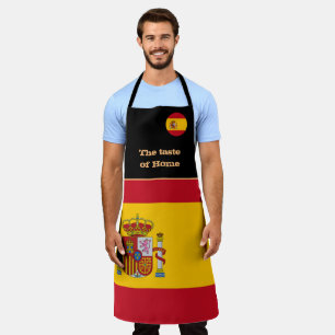 Taste of Home, Spanish Flag, Spain /España Cookin Apron